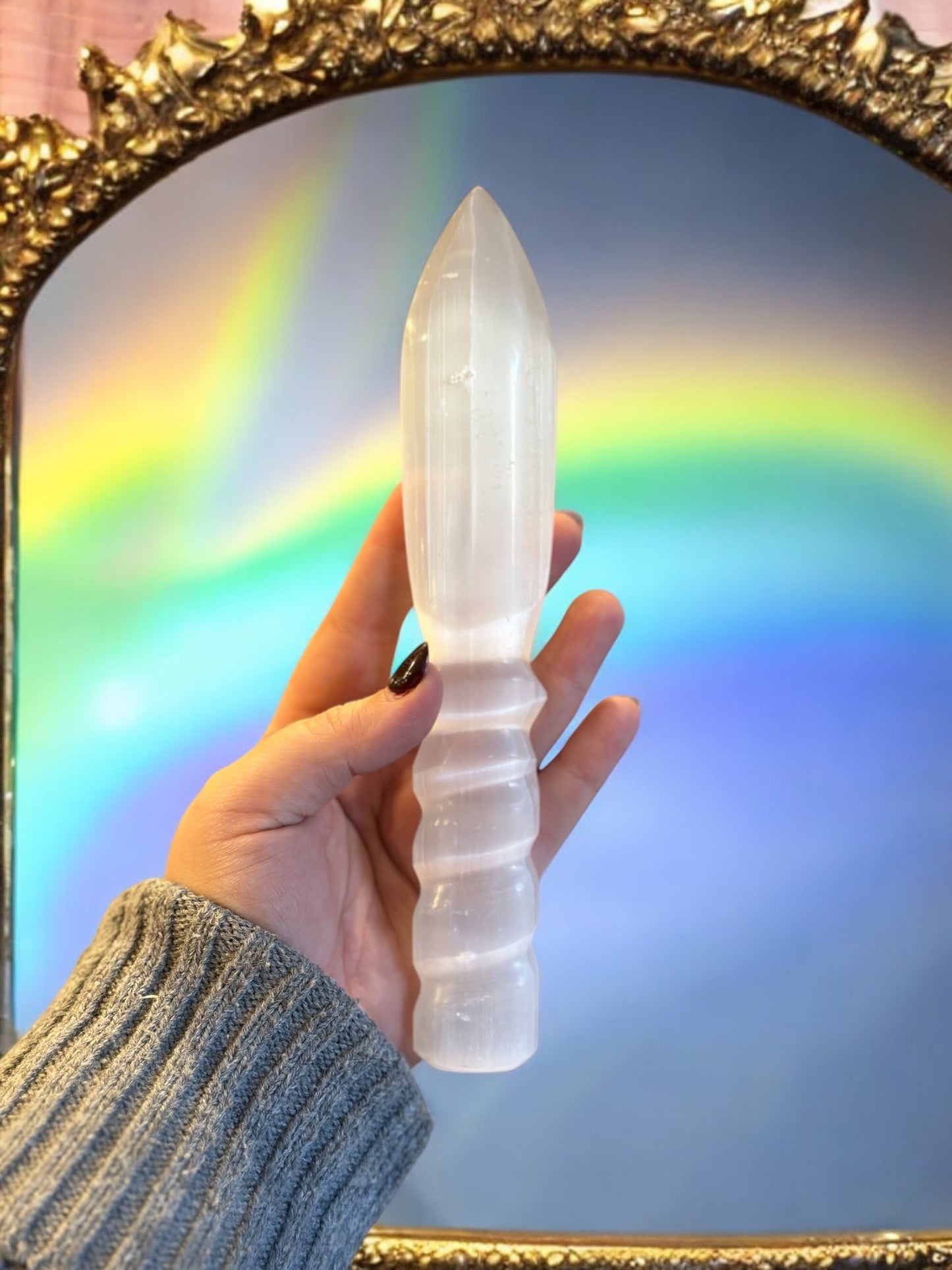 Daga selenita grande