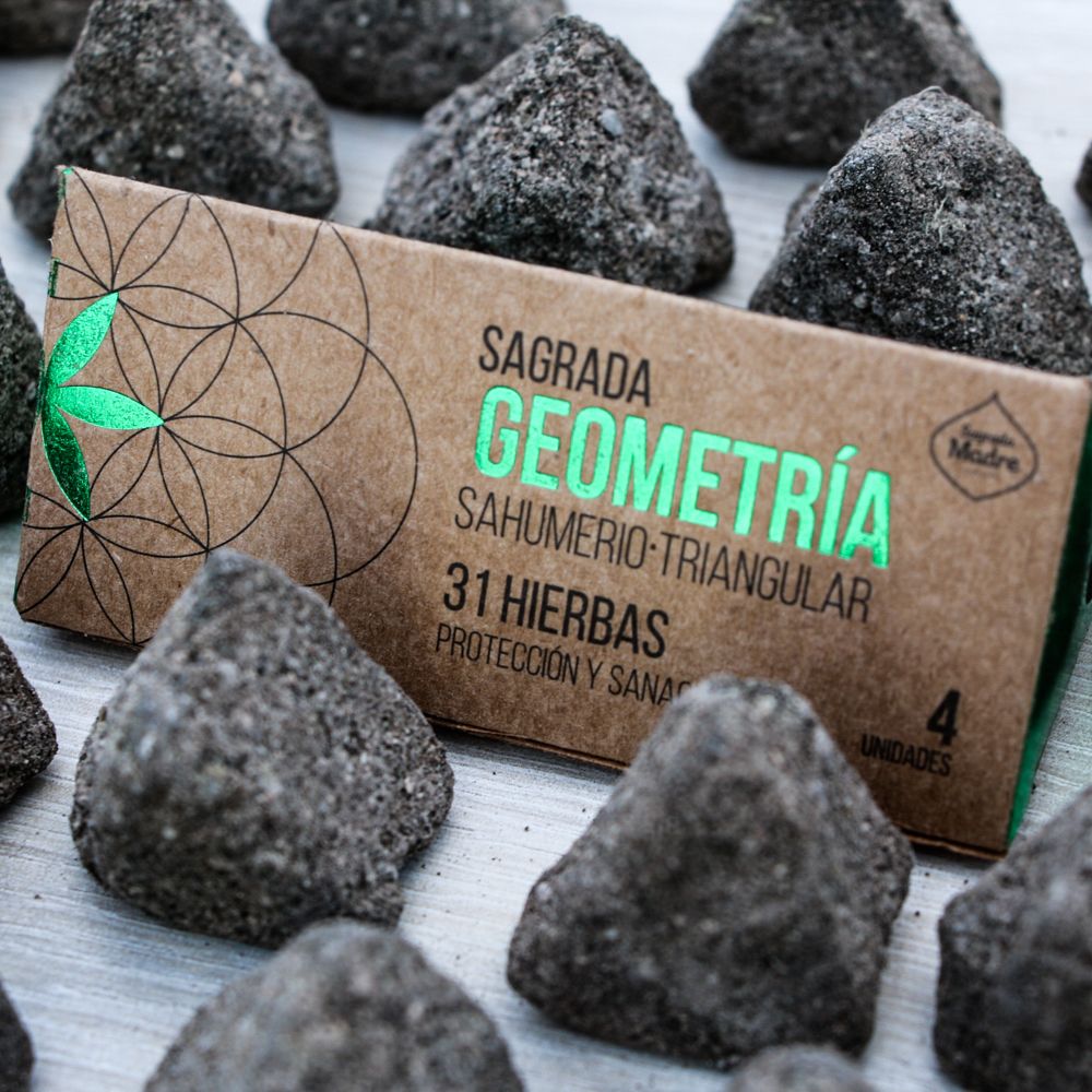 Sahumerios Triangulares de Energía y Armonía - Sagrada Geometría