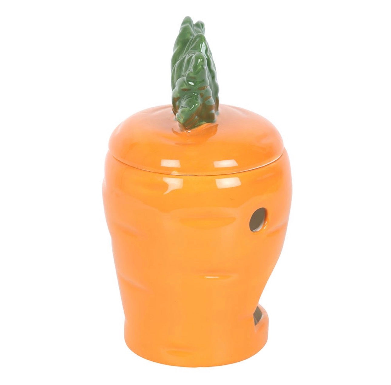 QUEMADOR DE ACEITE Y CALENTADOR DE CERA CON FORMA DE ZANAHORIA