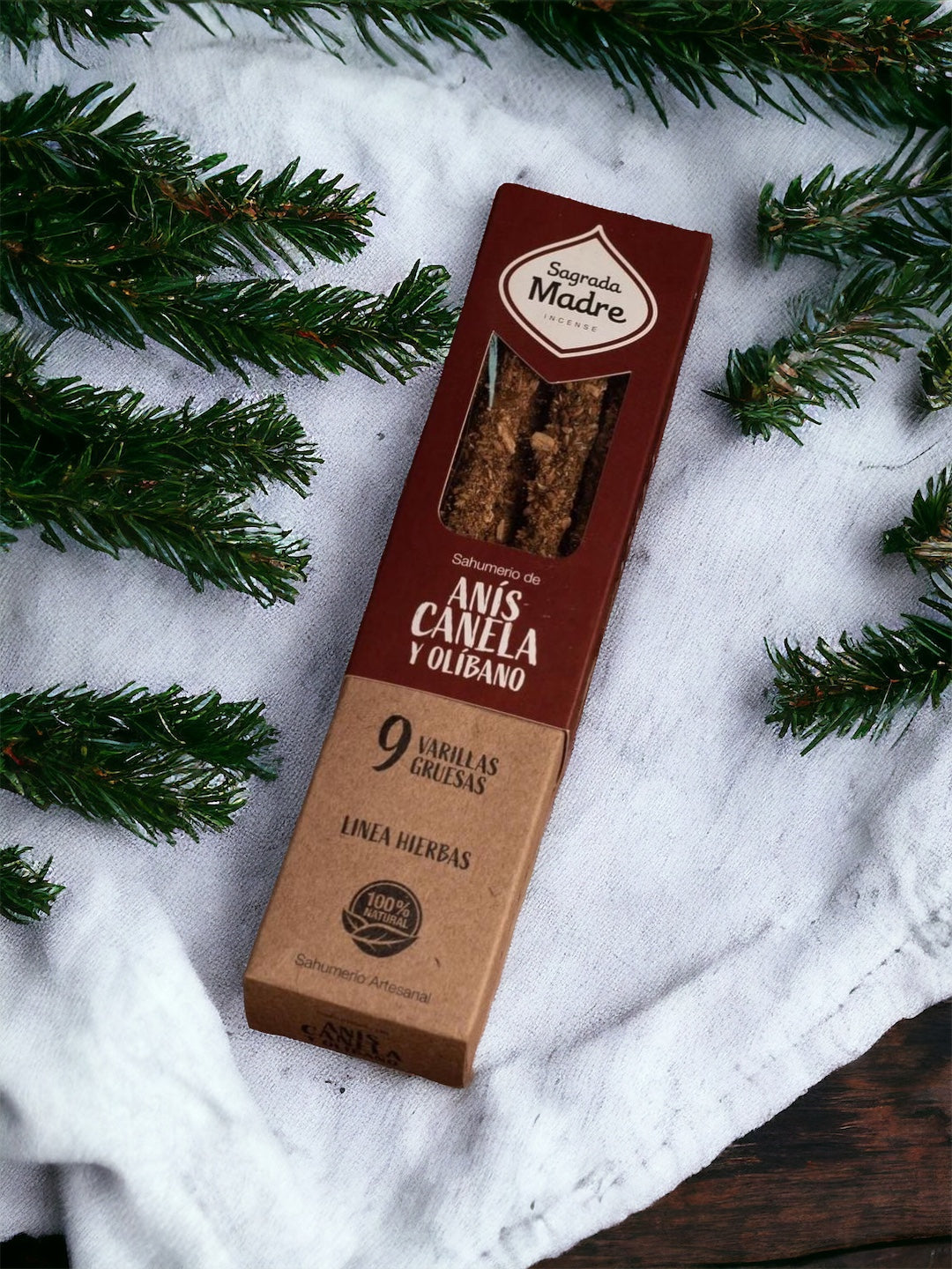 Incienso de canela, anís y Olibano