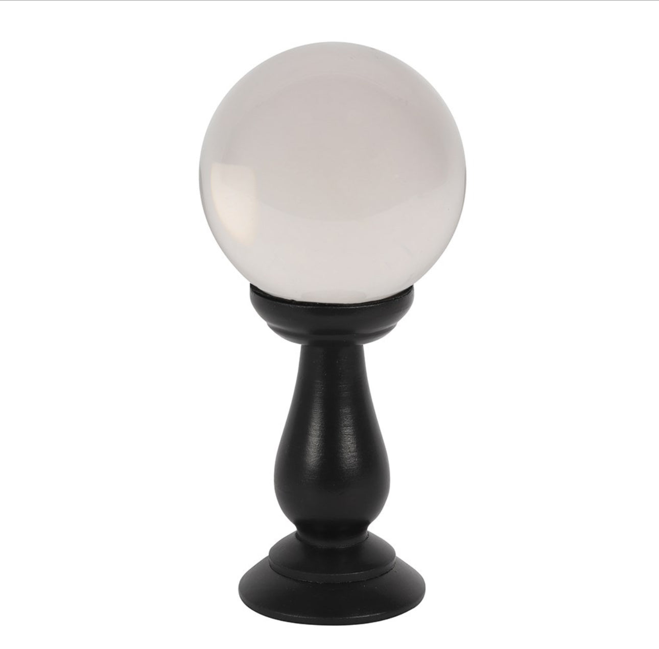 BOLA DE CRISTAL CLARO SOBRE SOPORTE