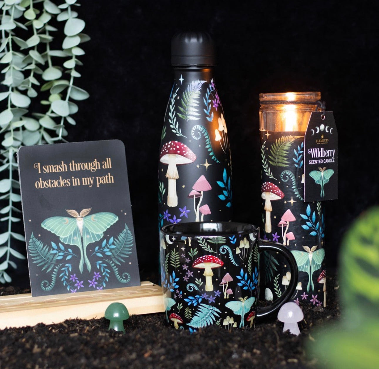 VELA DE TUBO DE BAYAS SILVESTRES DARK FOREST