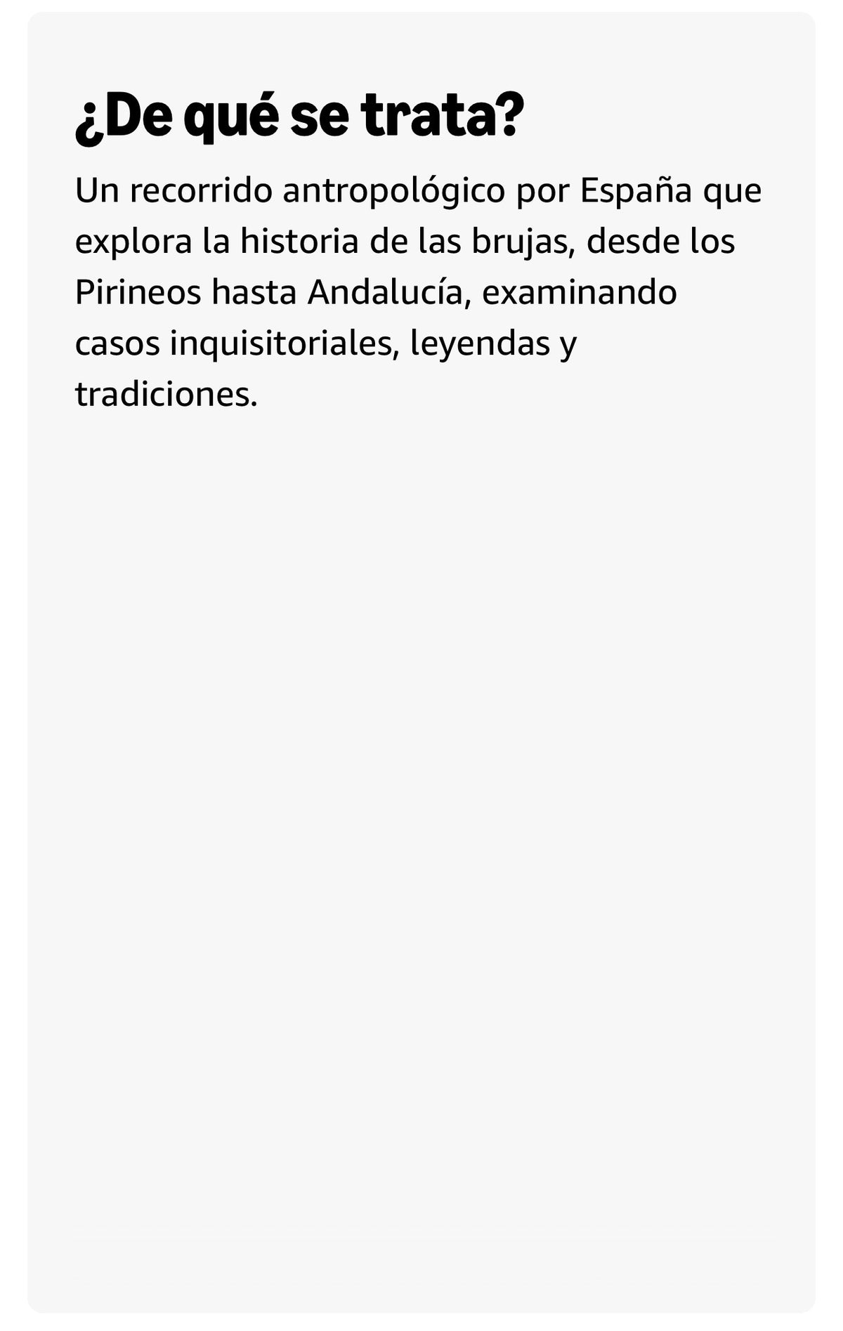 Breve viaje por la España de las brujas