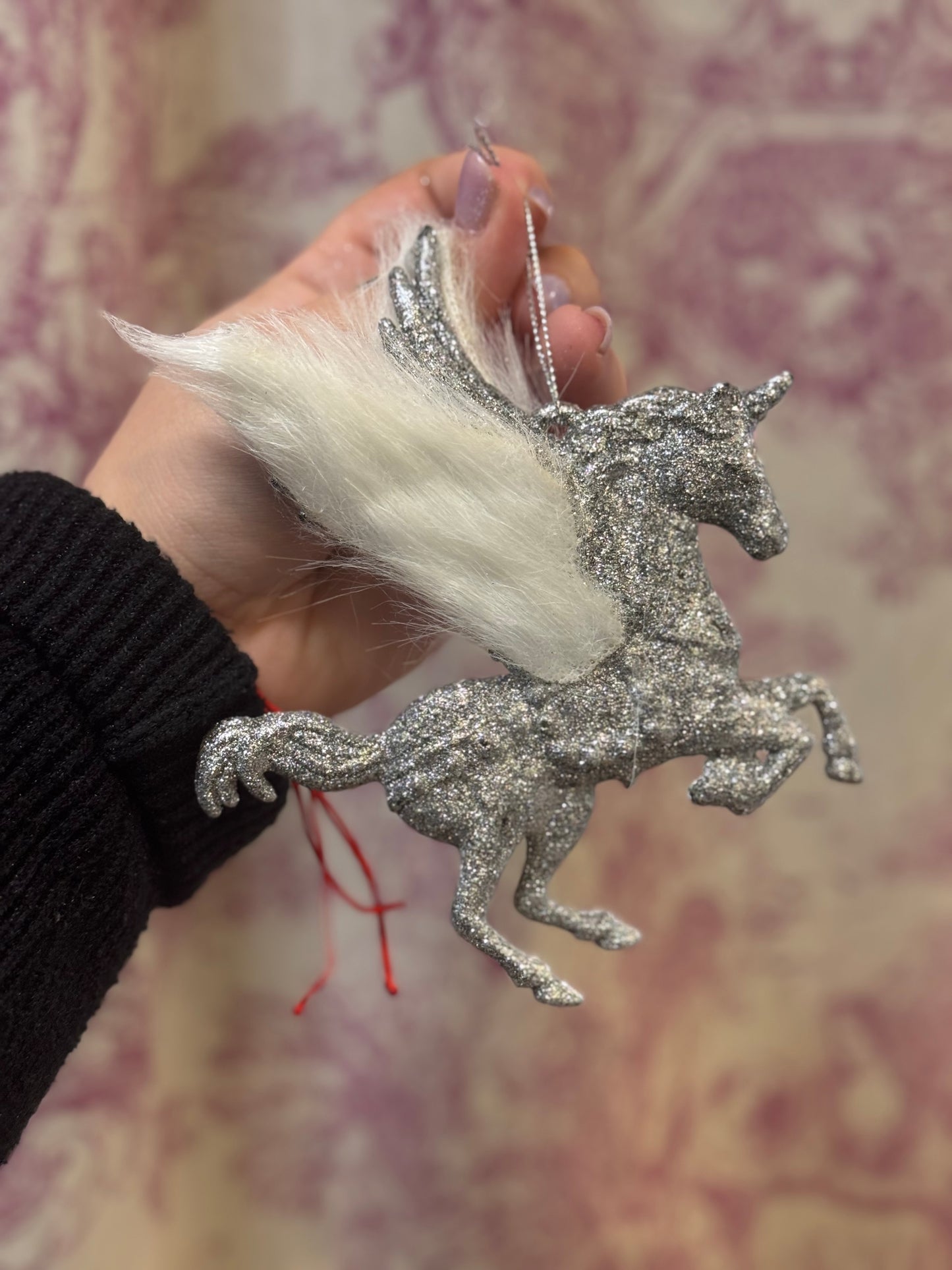 Unicornio “Pegasso” – Colgador Mágico para Árbol o Decoración