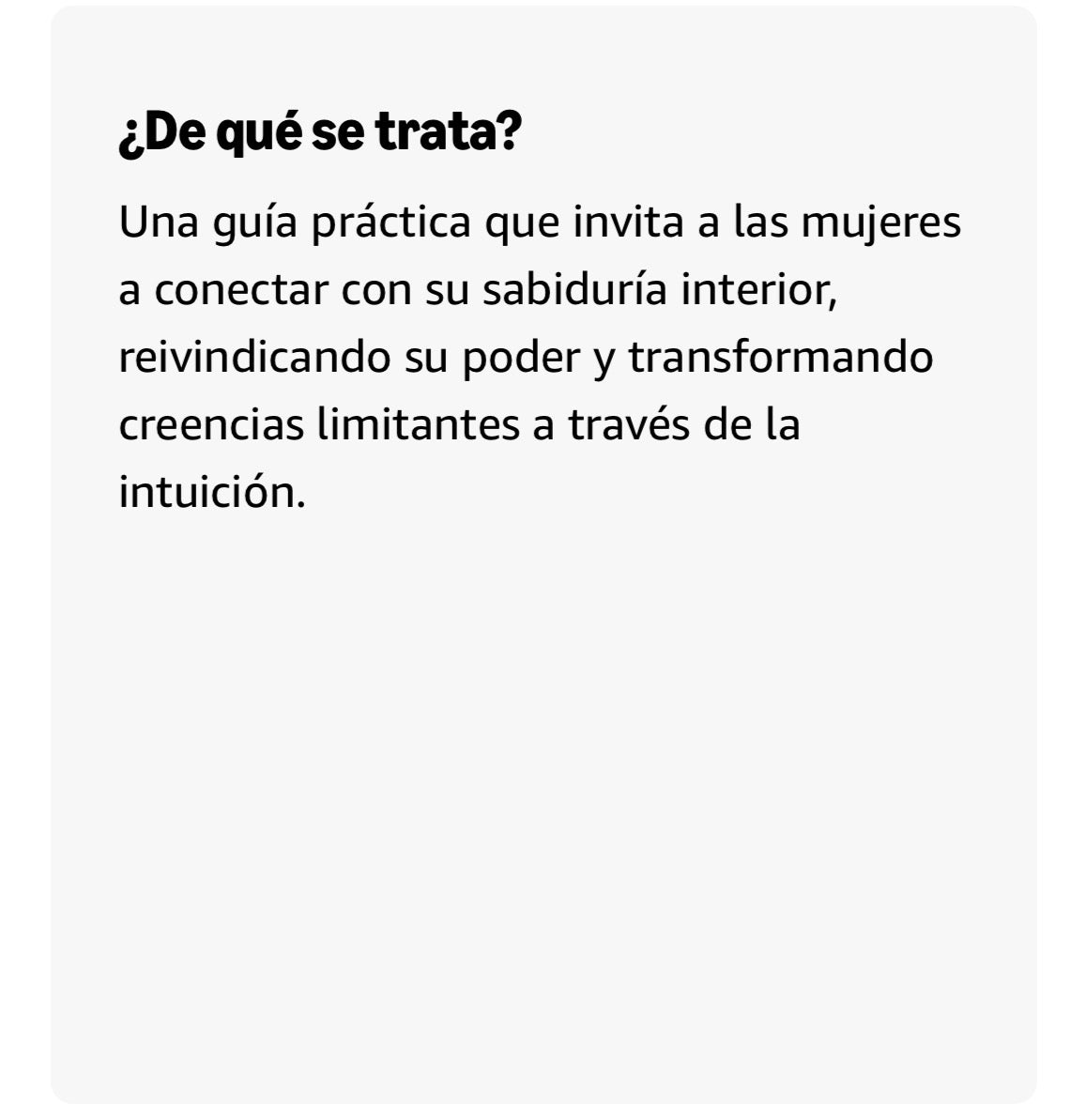 La intuición de las brujas: Cómo hacerte caso cuando algo no te vibra