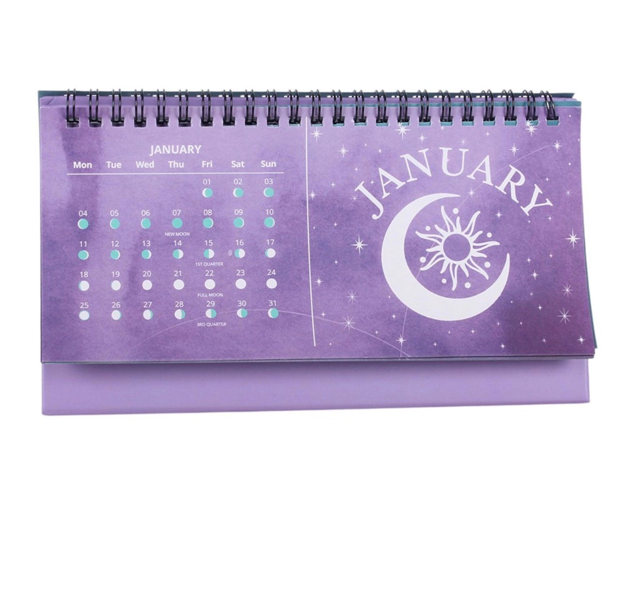 CALENDARIO DE ESCRITORIO DE FASES LUNARES