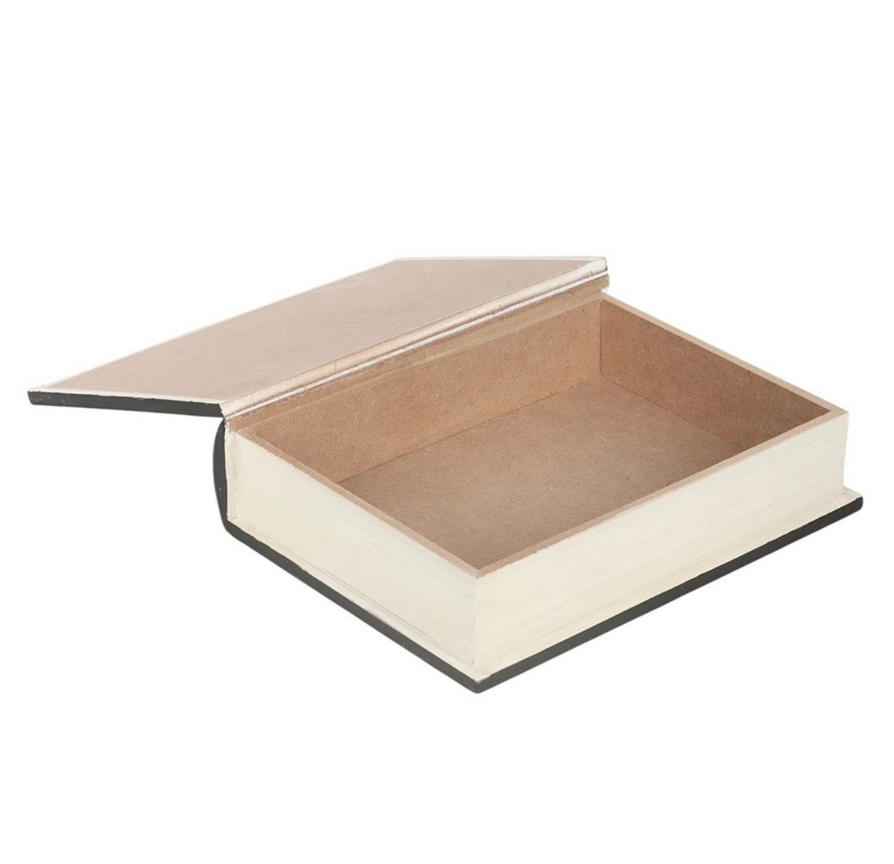 CAJA DE ALMACENAMIENTO CON FORMA DE LIBRO DE HECHIZOS DE GATO NEGRO