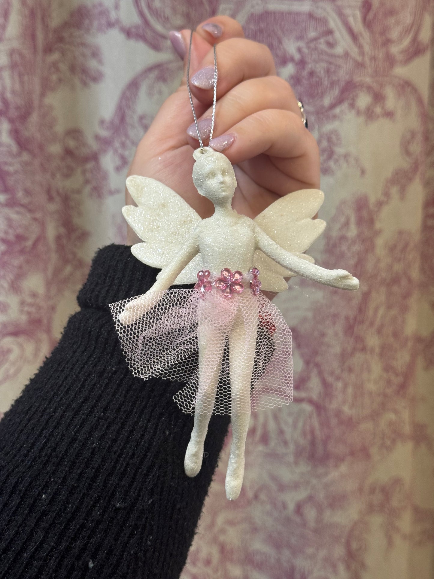Colgador Hada Bailarina – Adorno para Árbol o Rincones Mágicos
