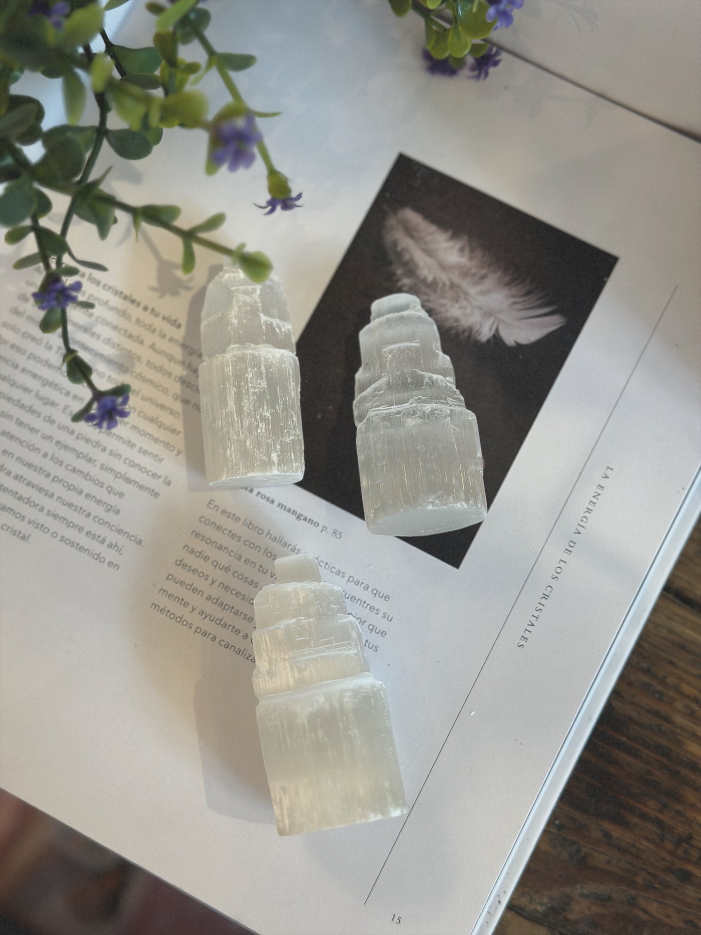 Selenita Catedral mini 5-6cmh