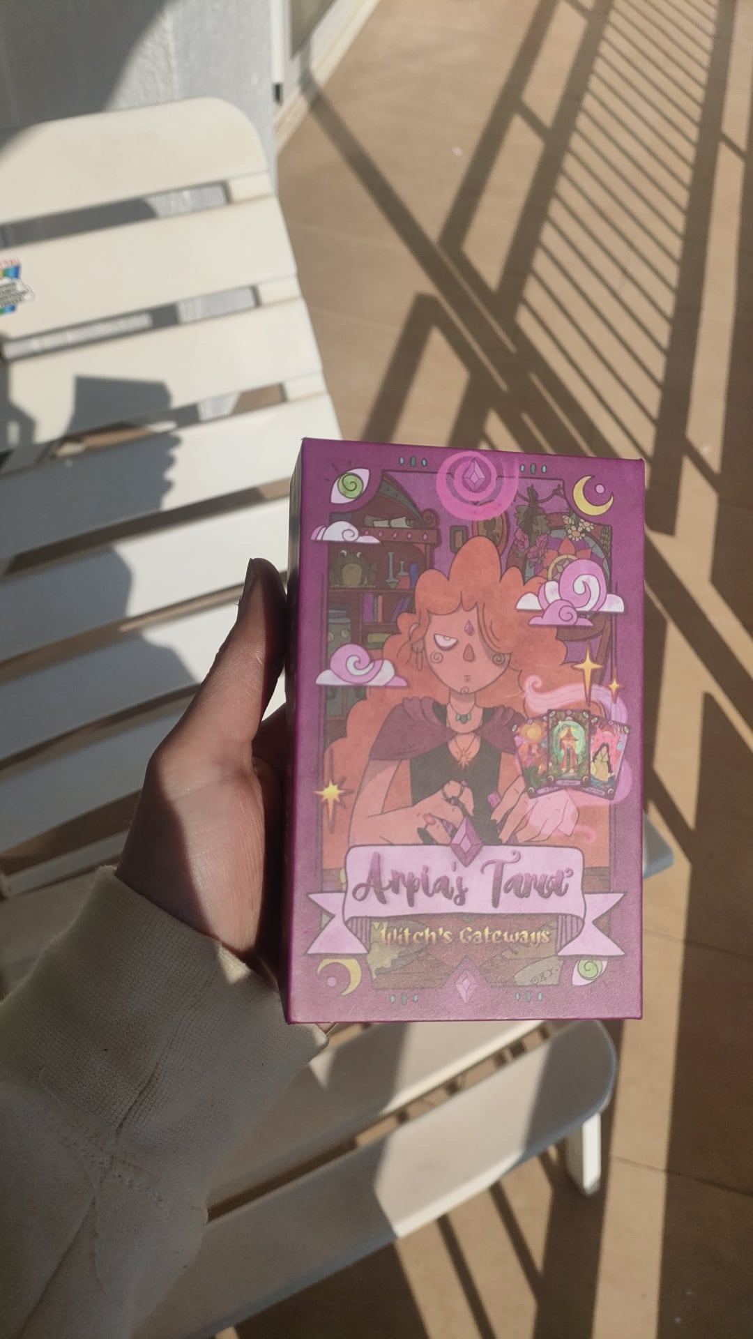 Tarot arpía mágico