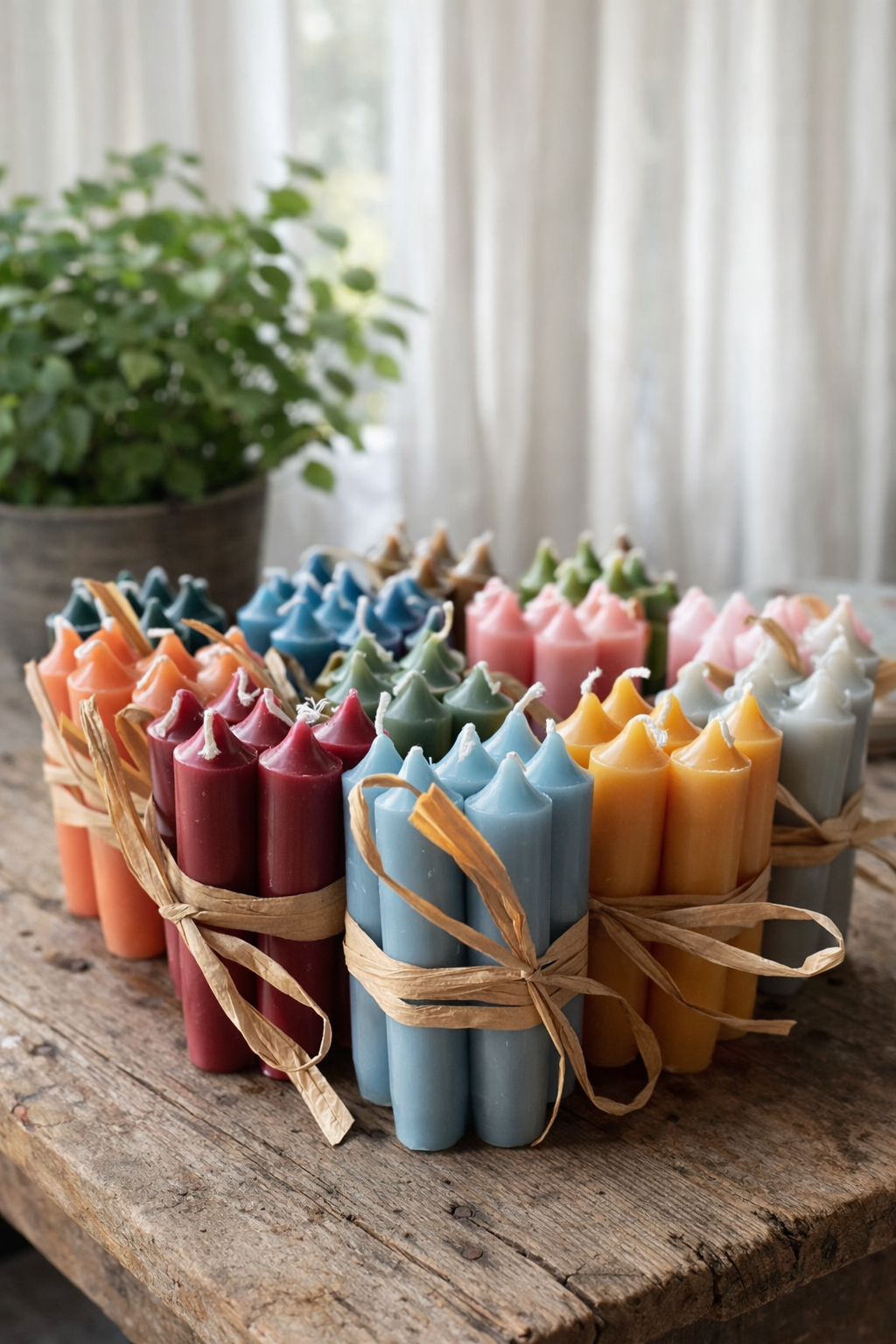Velas de colores