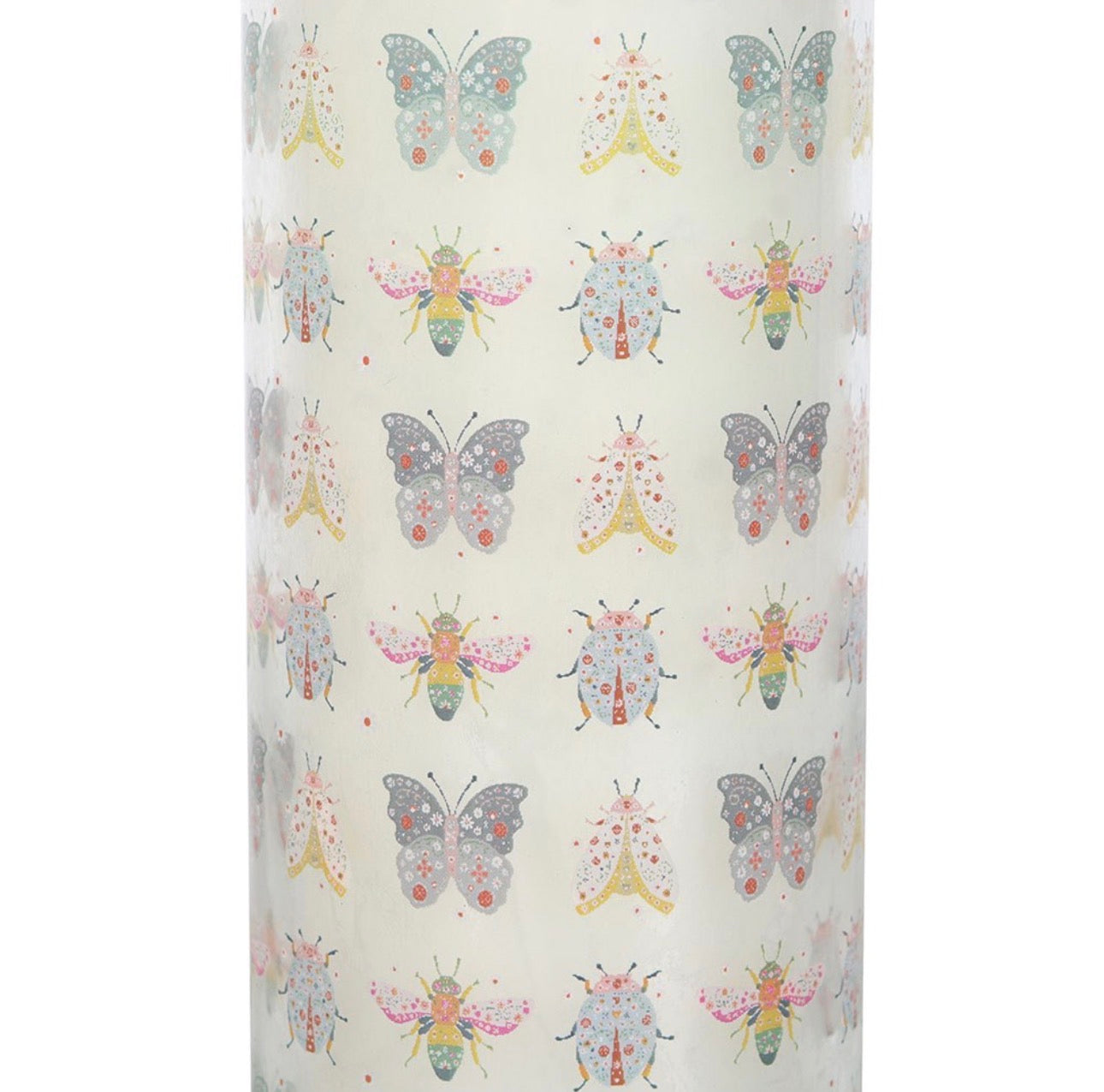 VELA DE TUBO DE ROSA DE JARDÍN FLORAL BUG