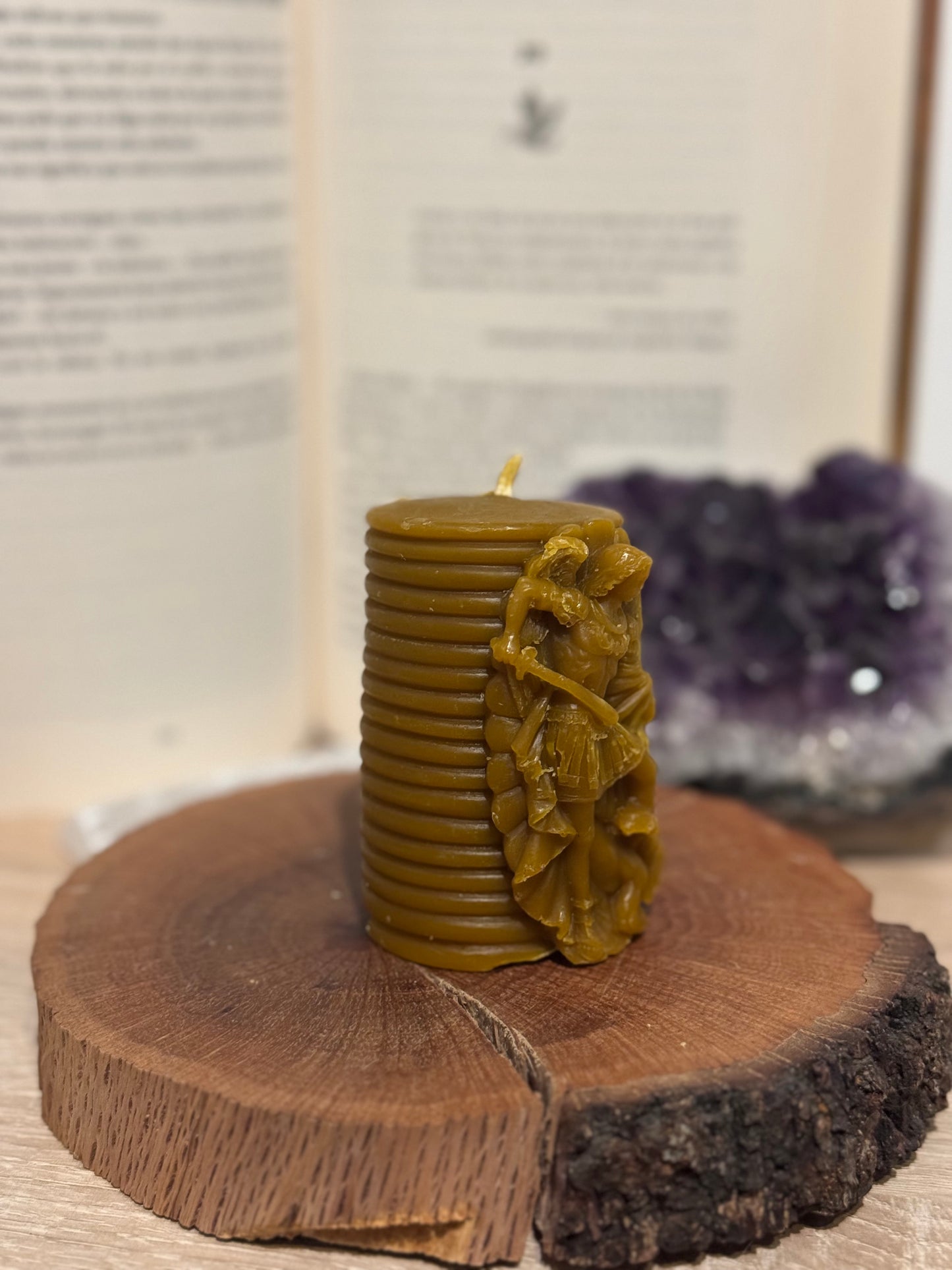 Velón de miel Arcángel Miguel