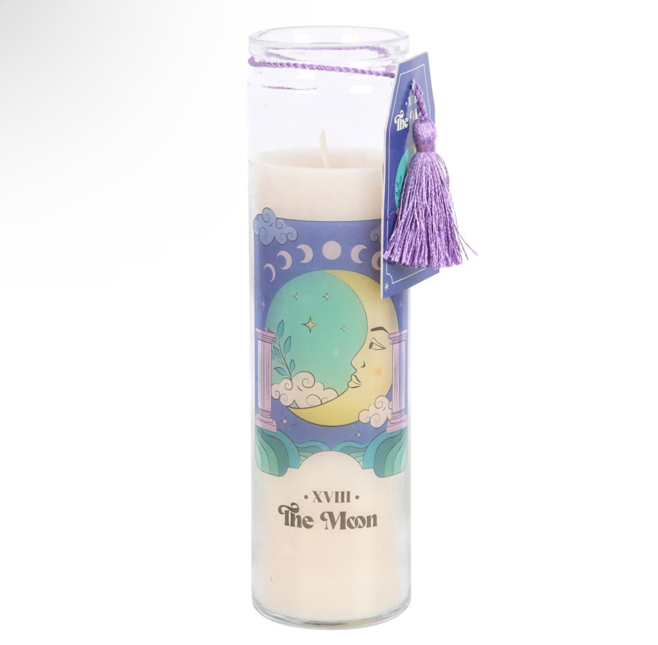 VELA DE TUBO THE MOON VIOLET