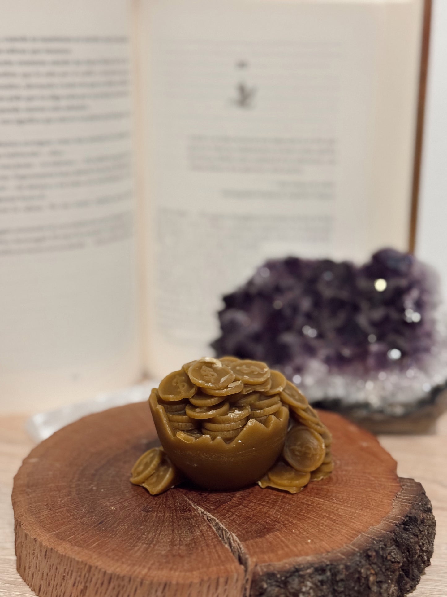 Vela de miel volcán de la abundancia