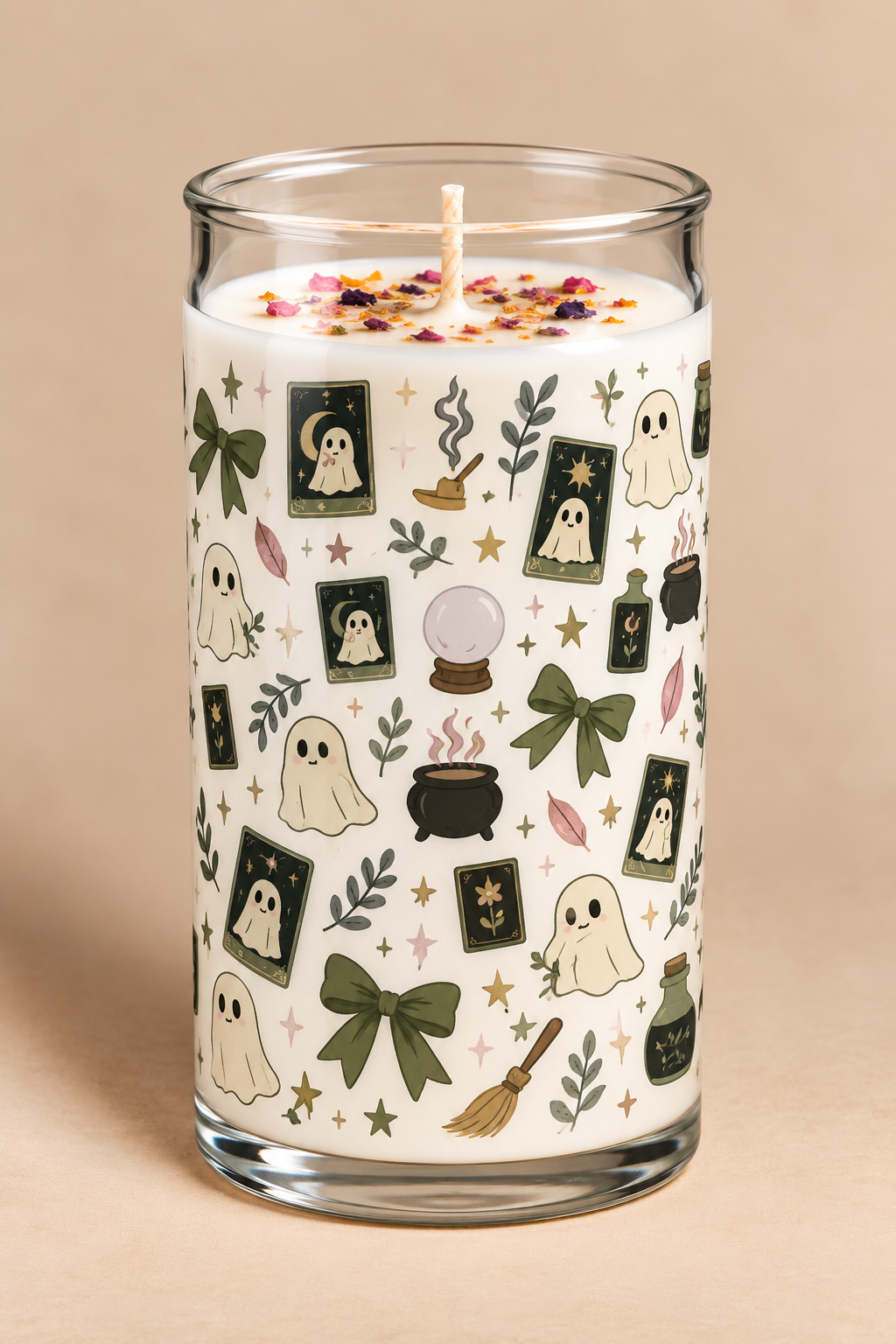 LITTLE GHOST WITCH — Vela de Soja “La Tienda Mágica de los Fantasmas”