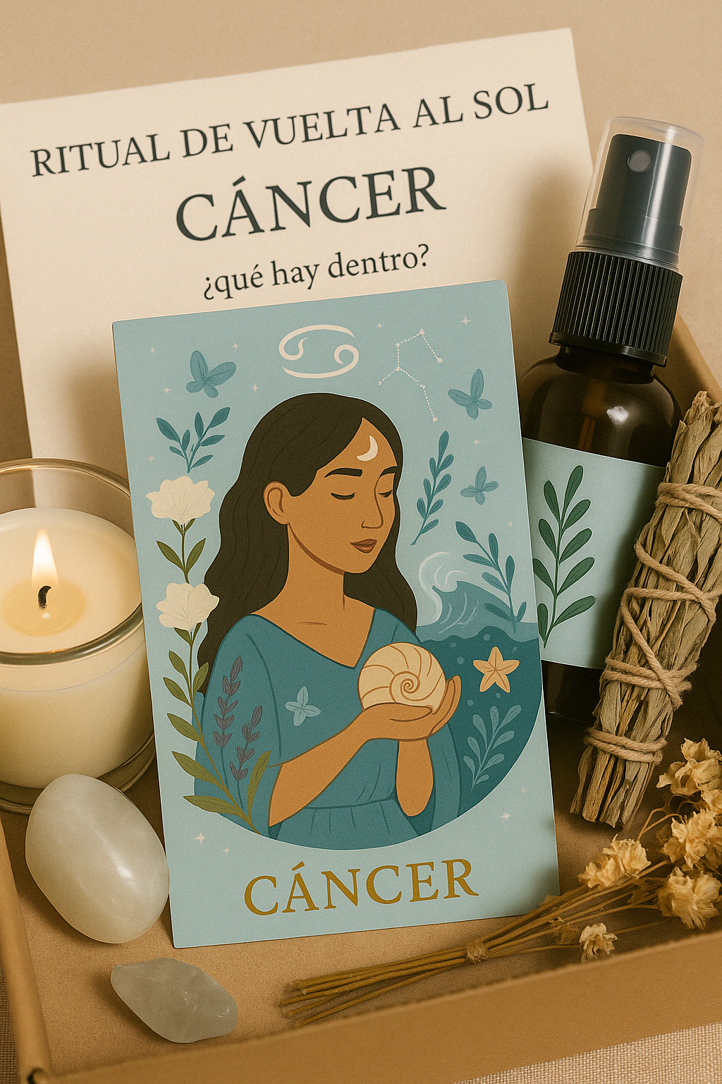 Caja de vuelta al sol Cáncer