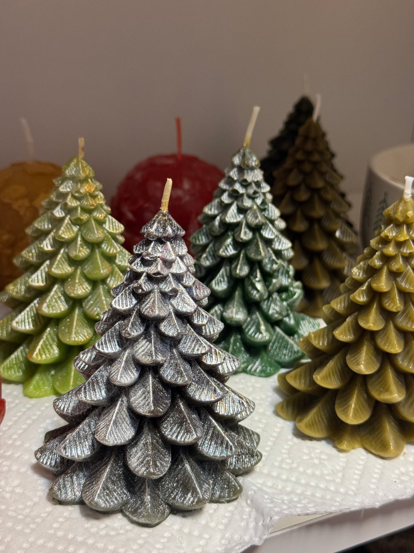 Vela de soja Árbol de Navidad