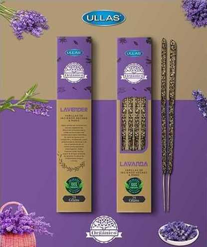 Incienso natural de lavanda de Ullas