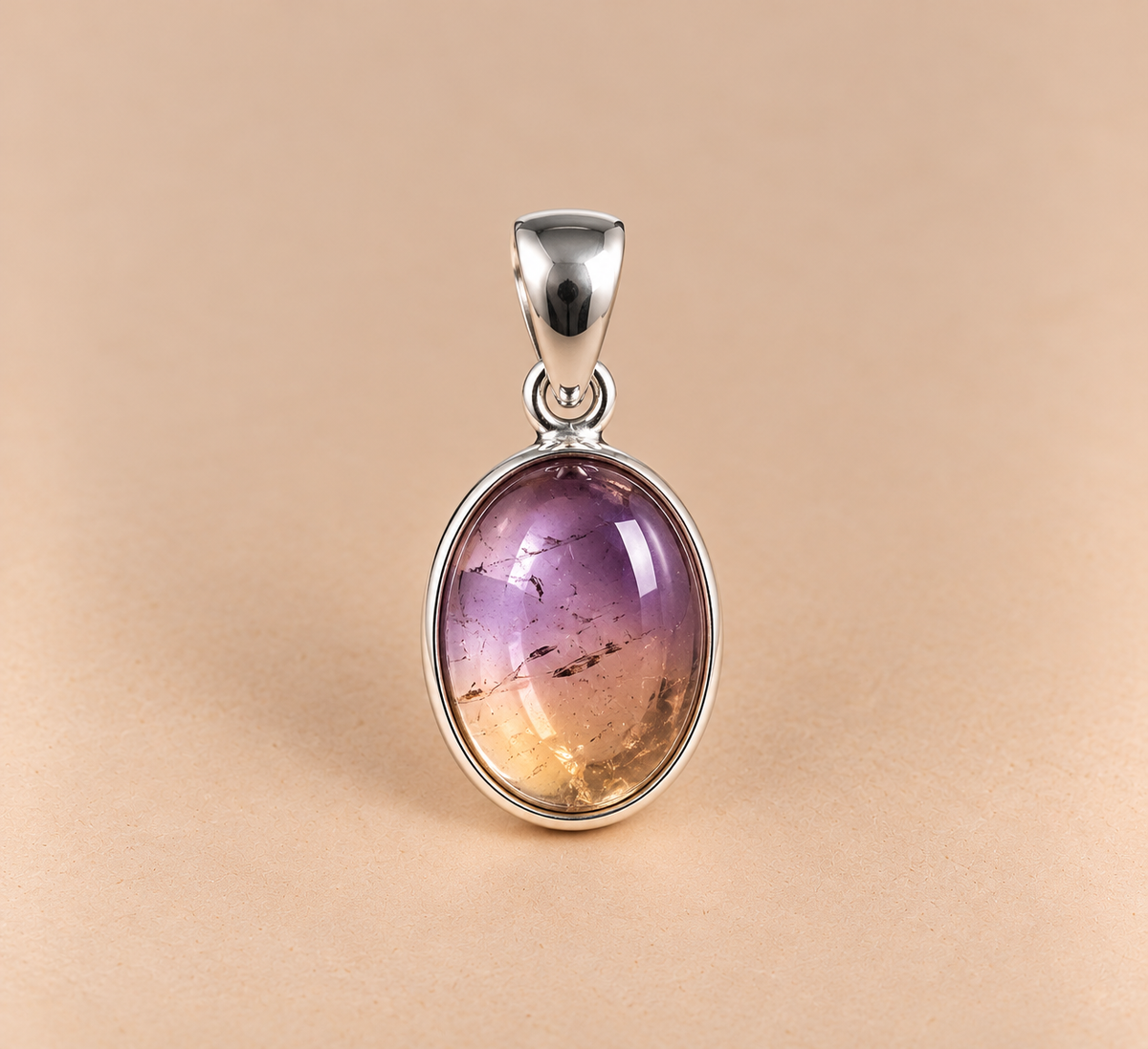 Colgante ametrino plata 925
