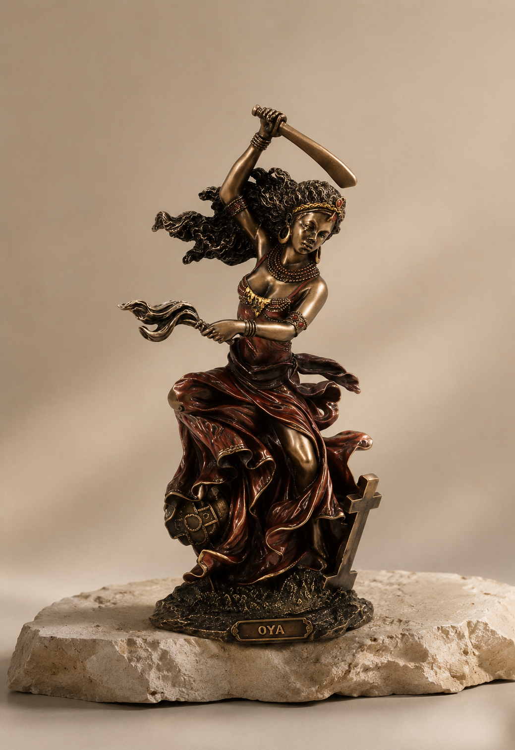 FIGURA OYA 24X10.5X8.5 CM