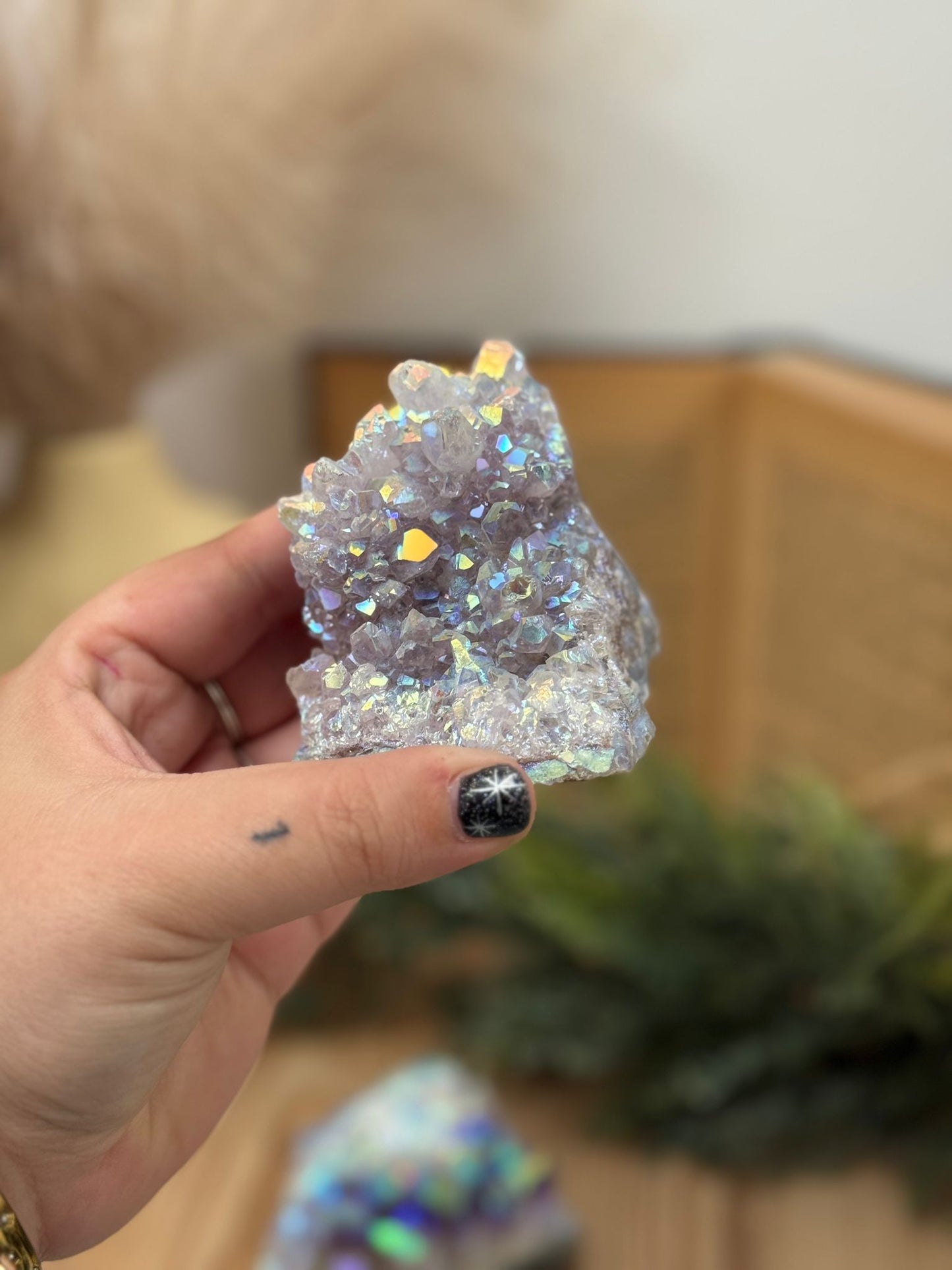 Amatista ángel grande