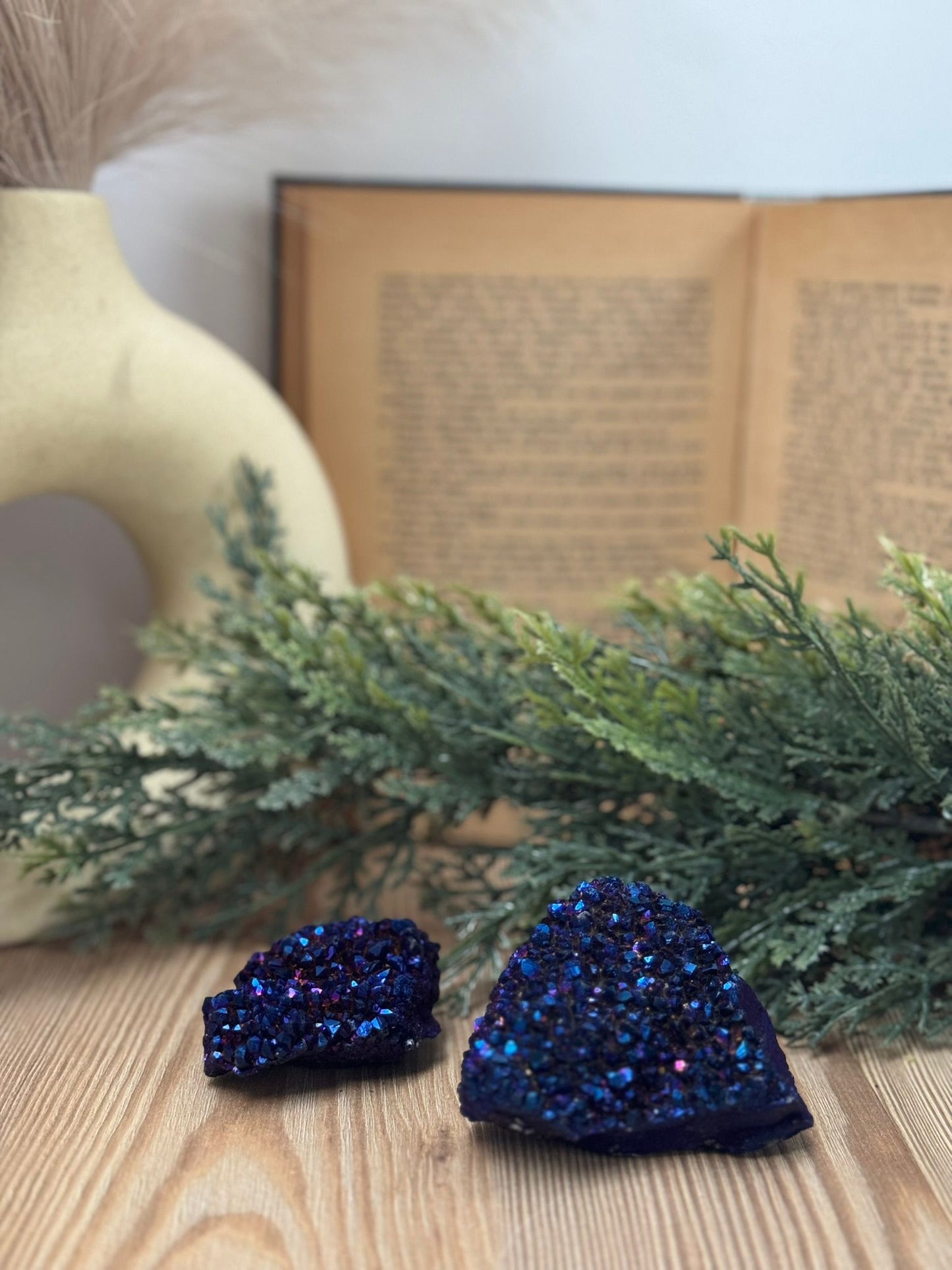 drusa amatista titanio grande