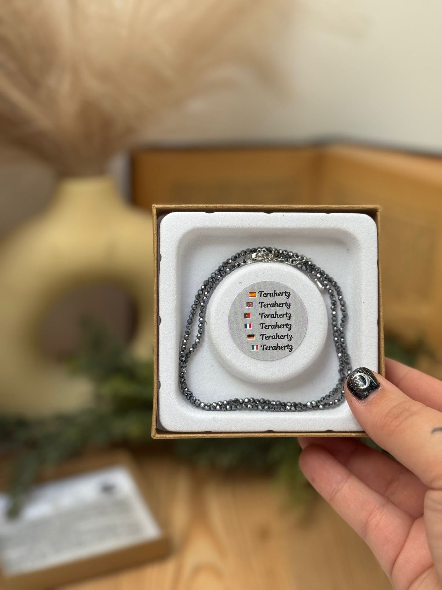 Collar pulsera terahertz calidad extra