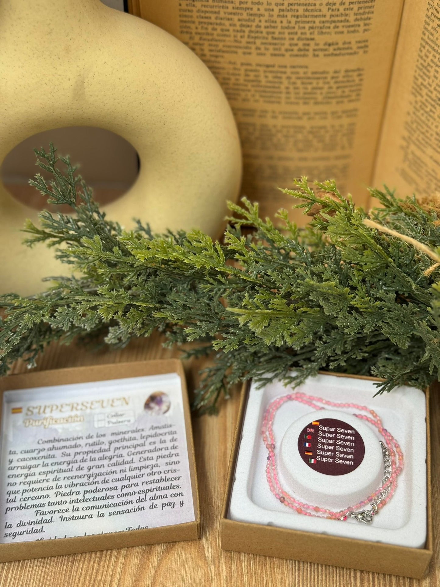 Collar y Pulsera Facetado Súper 7 – Calidad Extra