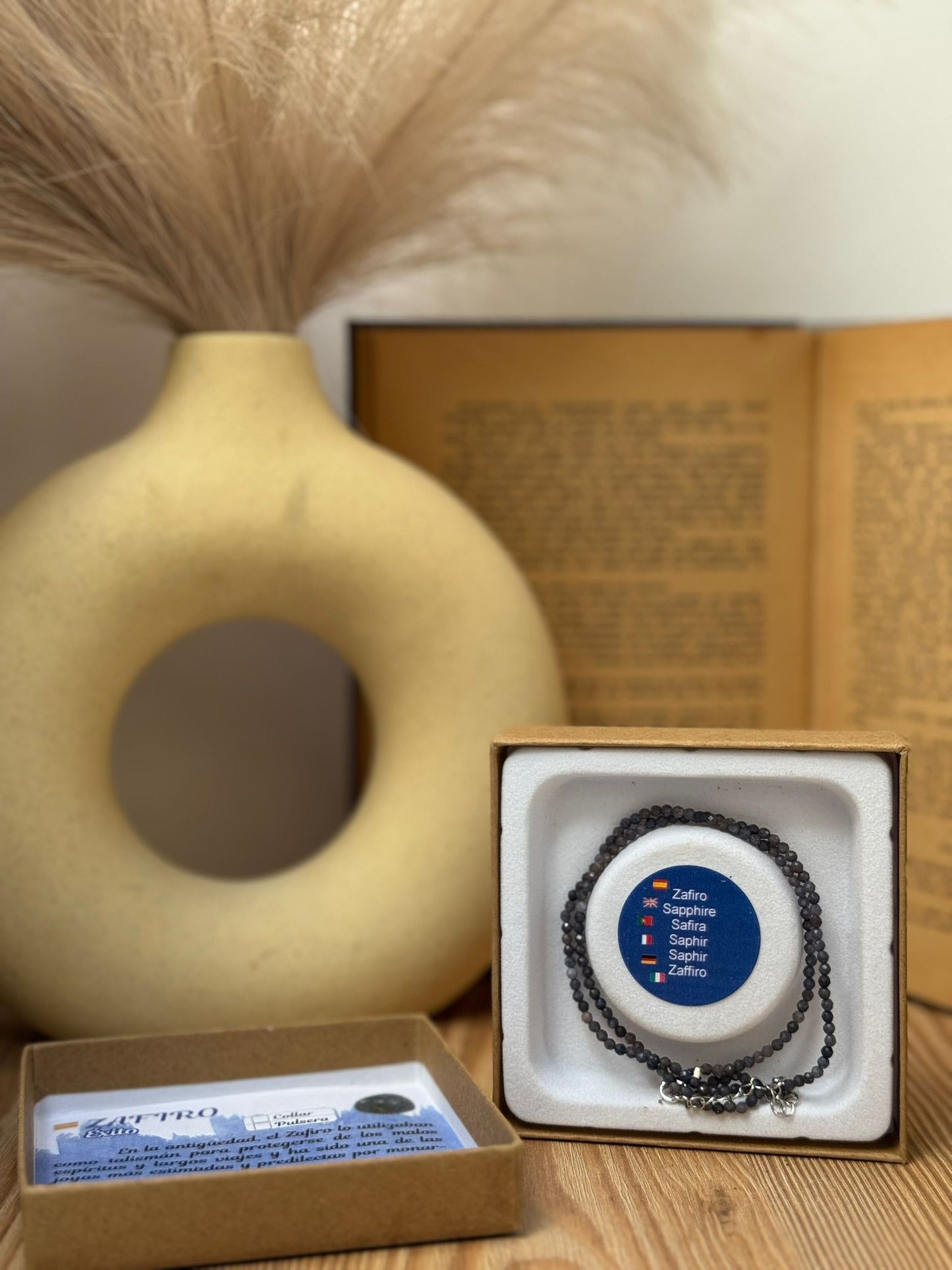 Collar y Pulsera de Zafiro – Calidad Extra