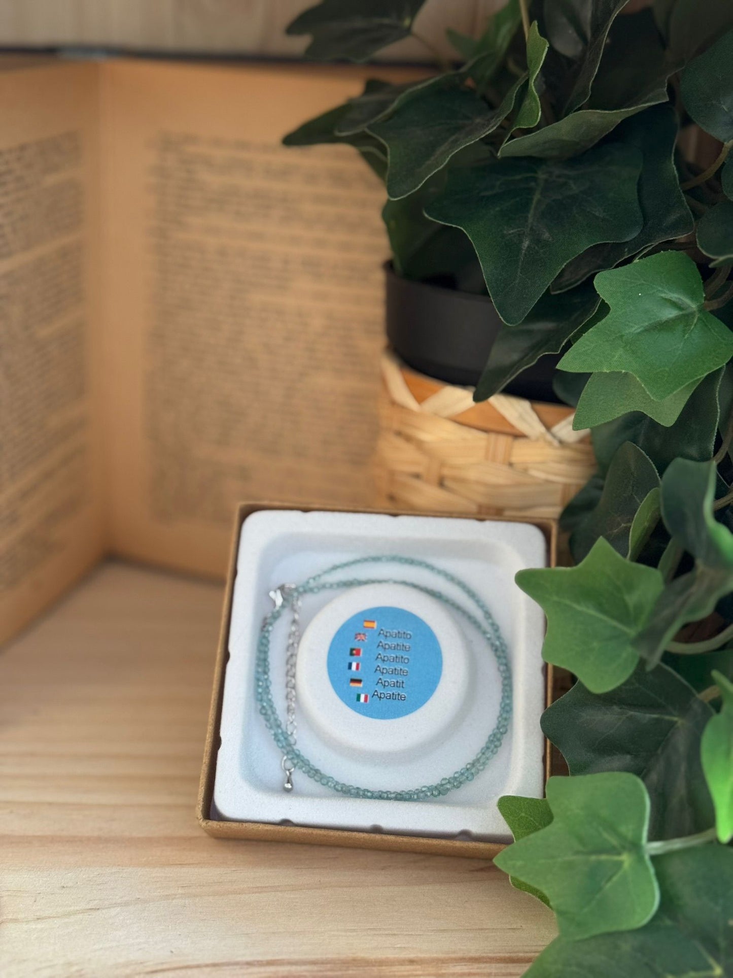 Collar y Pulsera de Apatito – Calidad Extra