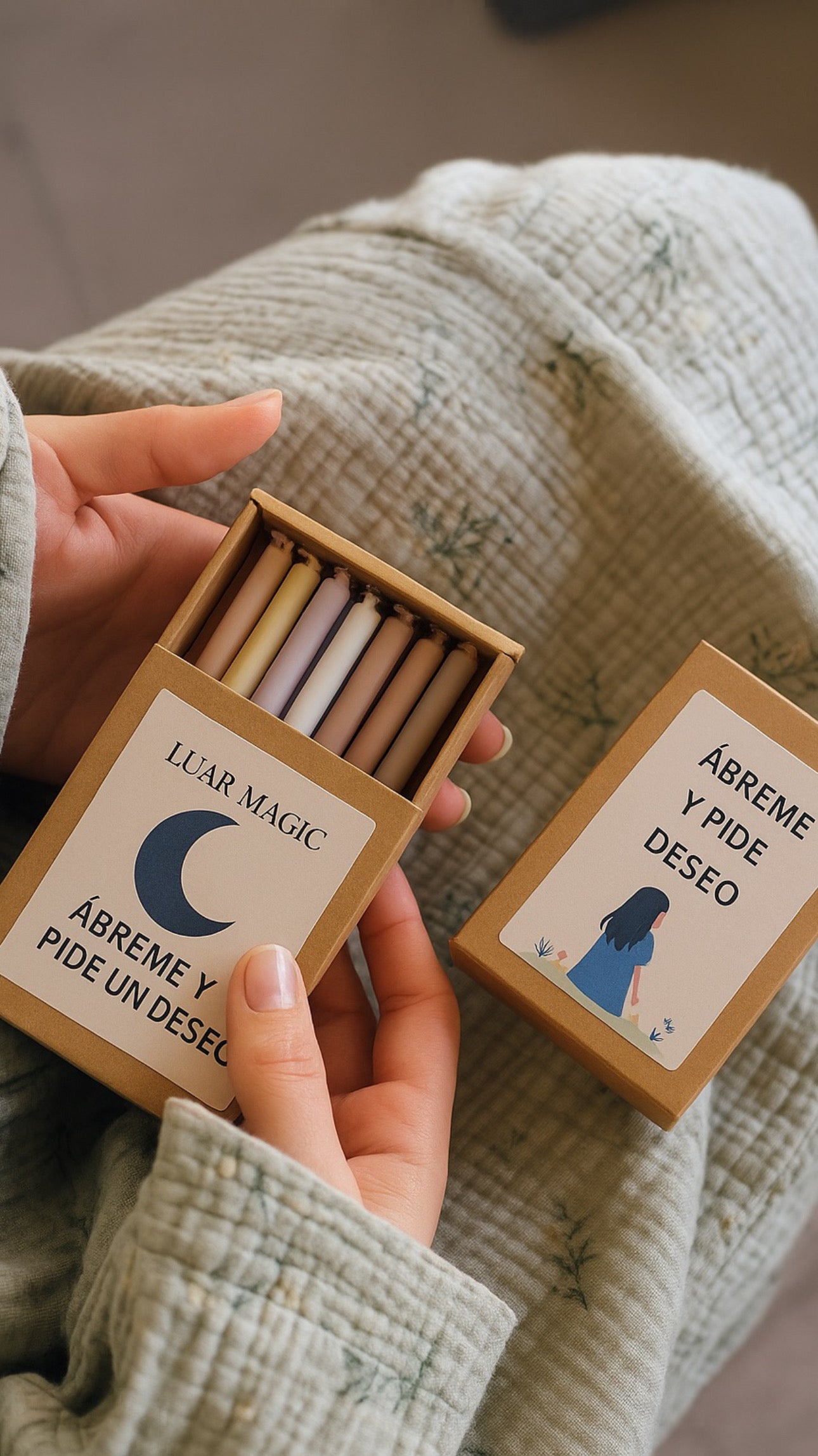Velitas Mágicas “Ábreme y Pide un Deseo”