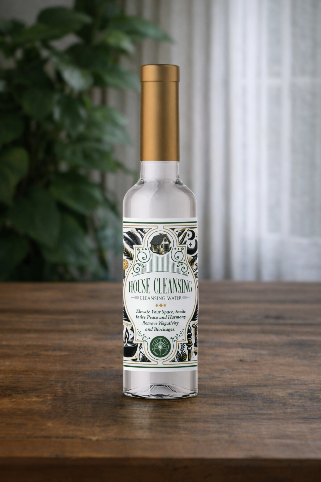 Agua limpiadora para el hogar