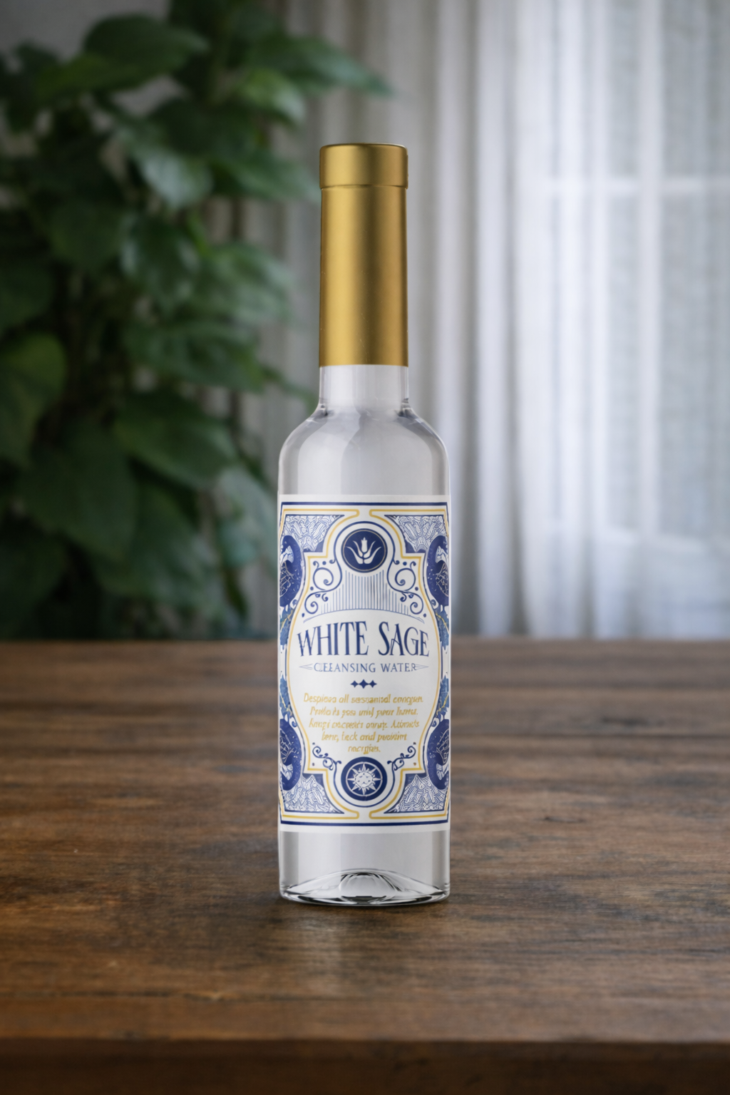 Agua Limpiadora de Salvia Blanca