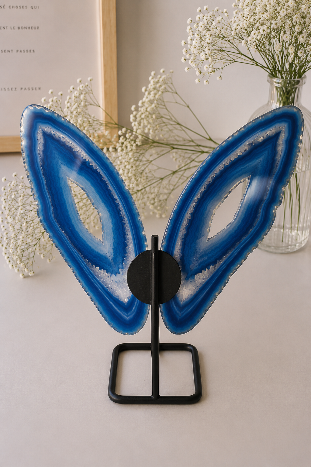 Mariposa Agata azul