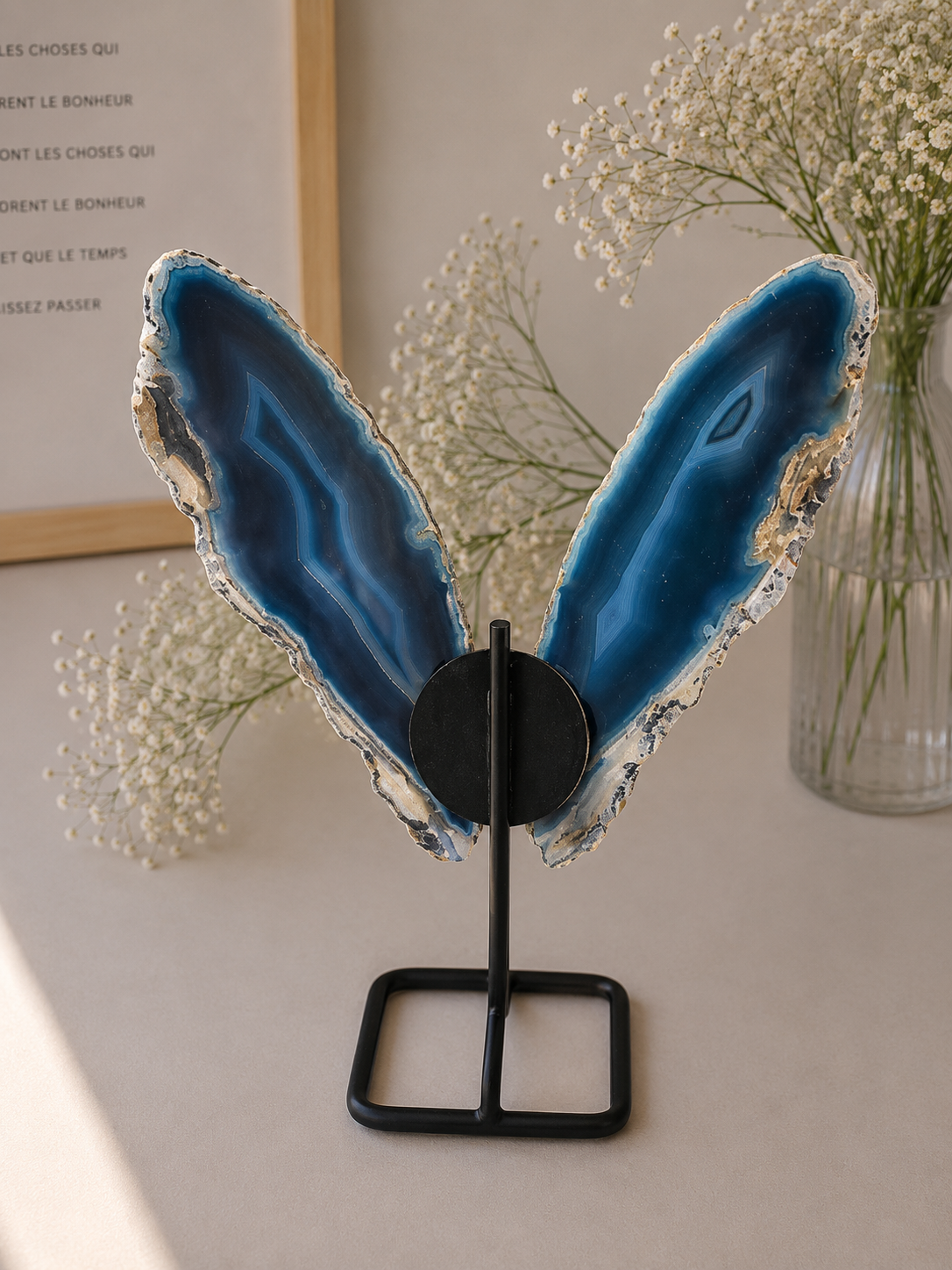Mariposa Agata azul