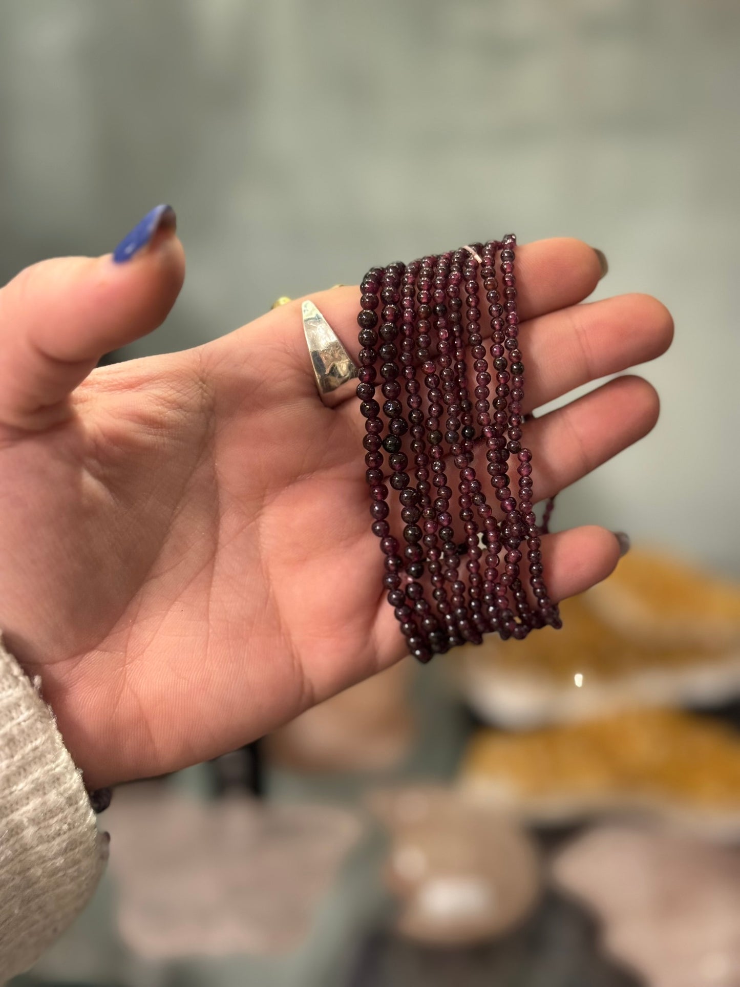 Pulsera de granate
