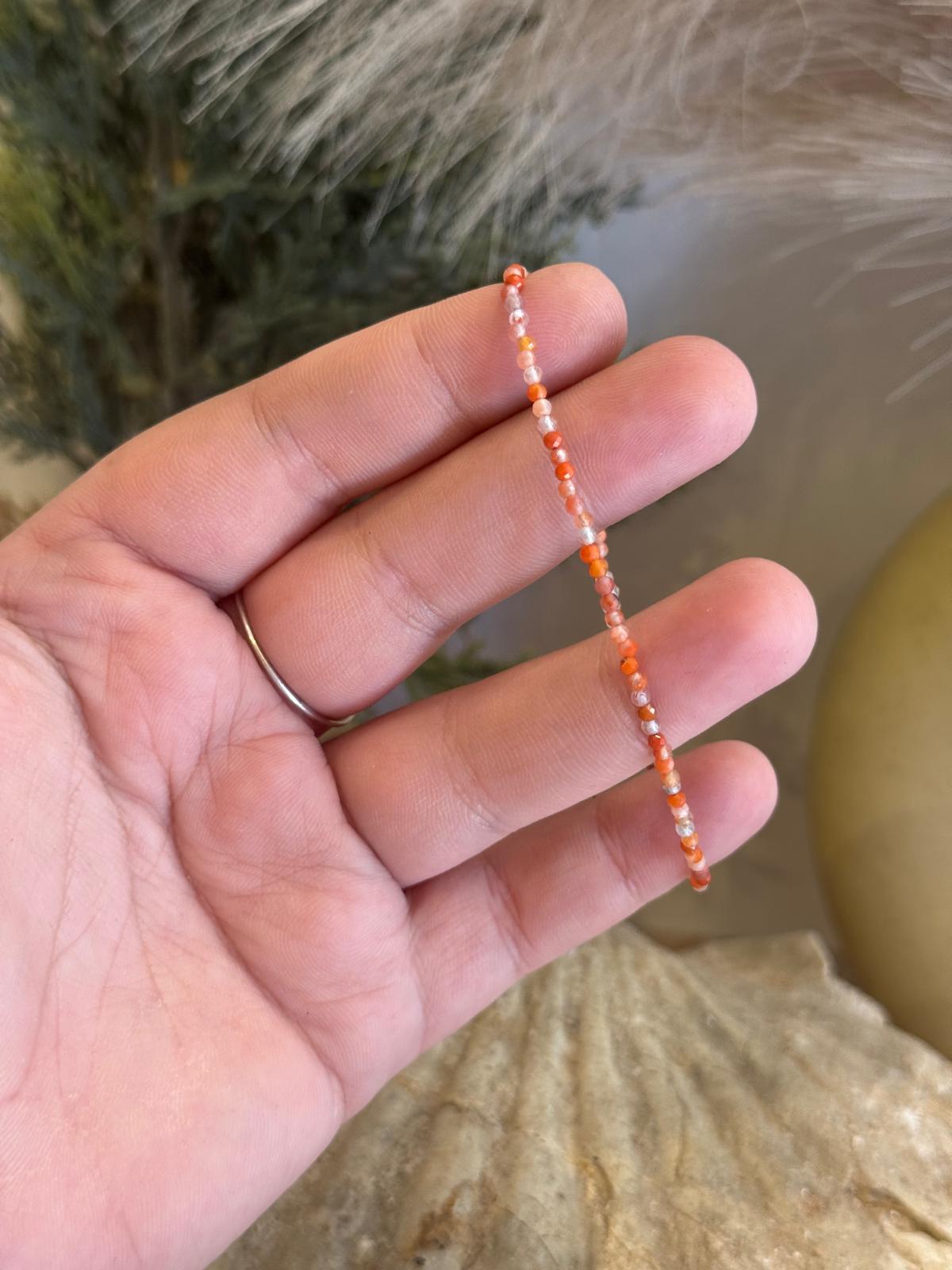 Pulsera jaspe rojo