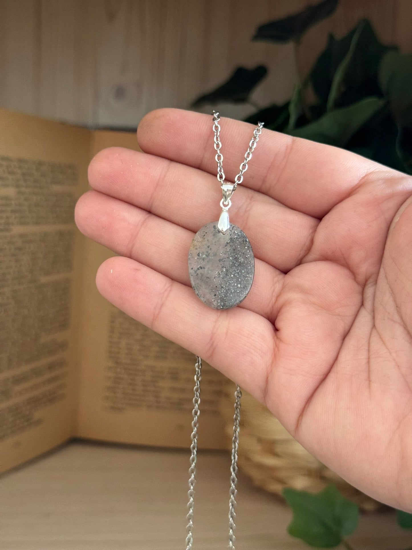 Colgante de Pirita “Piedra Mágica” en Plata 925