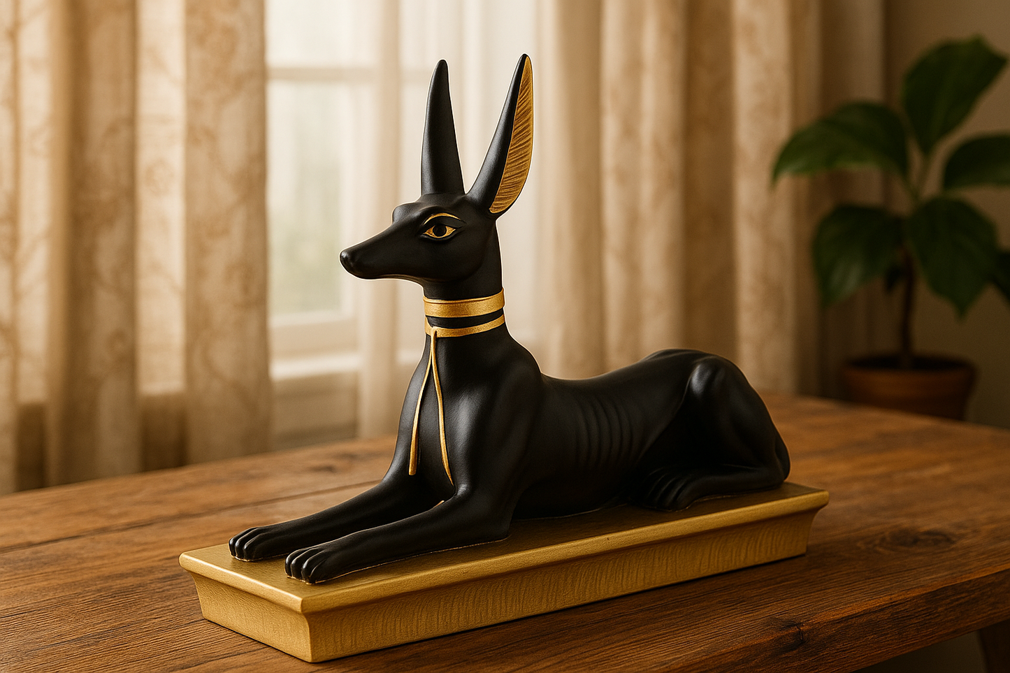 Figura de Anubis Decorativa
