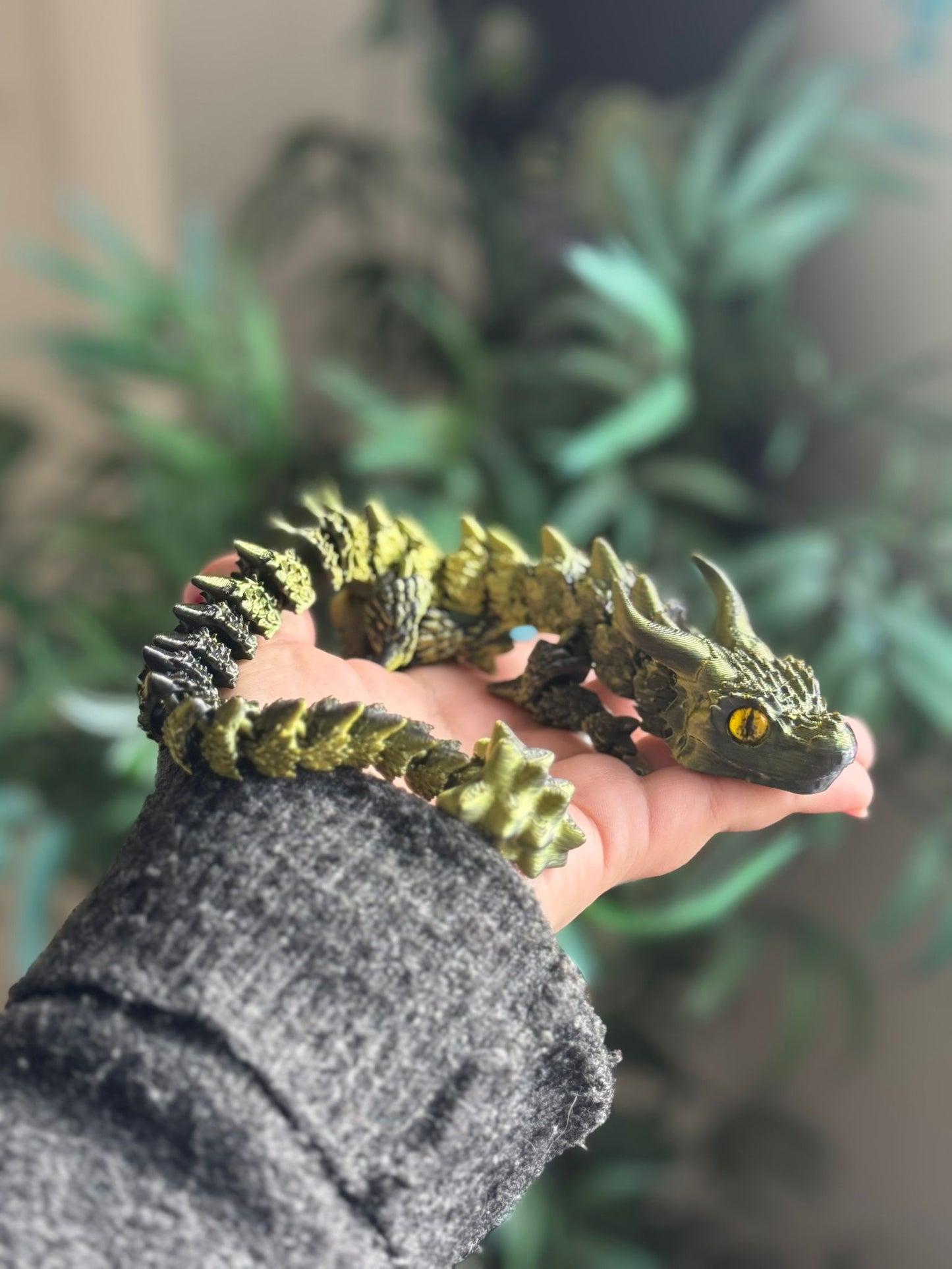 Dragón Moldeable Verde.