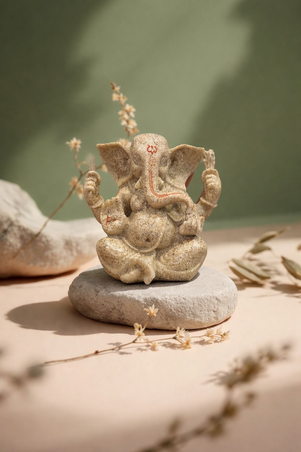 Figura de Ganesha piedra