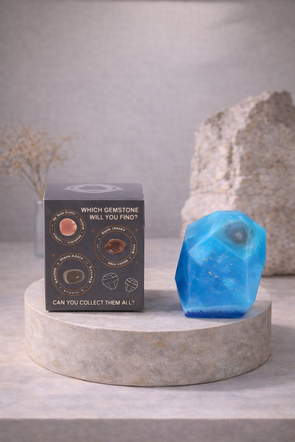 Jabón excavación mineral (azul)