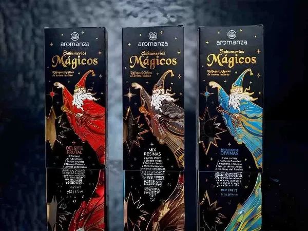 Inciensos/ sahumerio mágico de la marca aromanza
