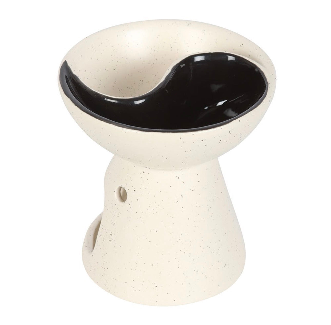 QUEMADOR DE ACEITE Y CALENTADOR DE CERA DOBLE YIN YANG