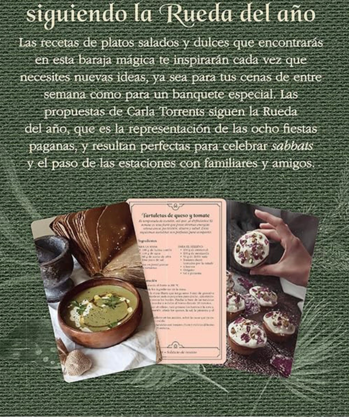 Cocina mágica: Baraja de recetas para brujas