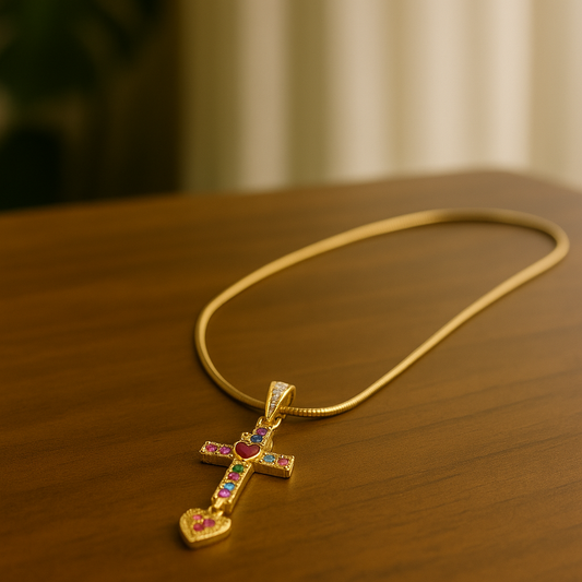 Collar sagrado corazón