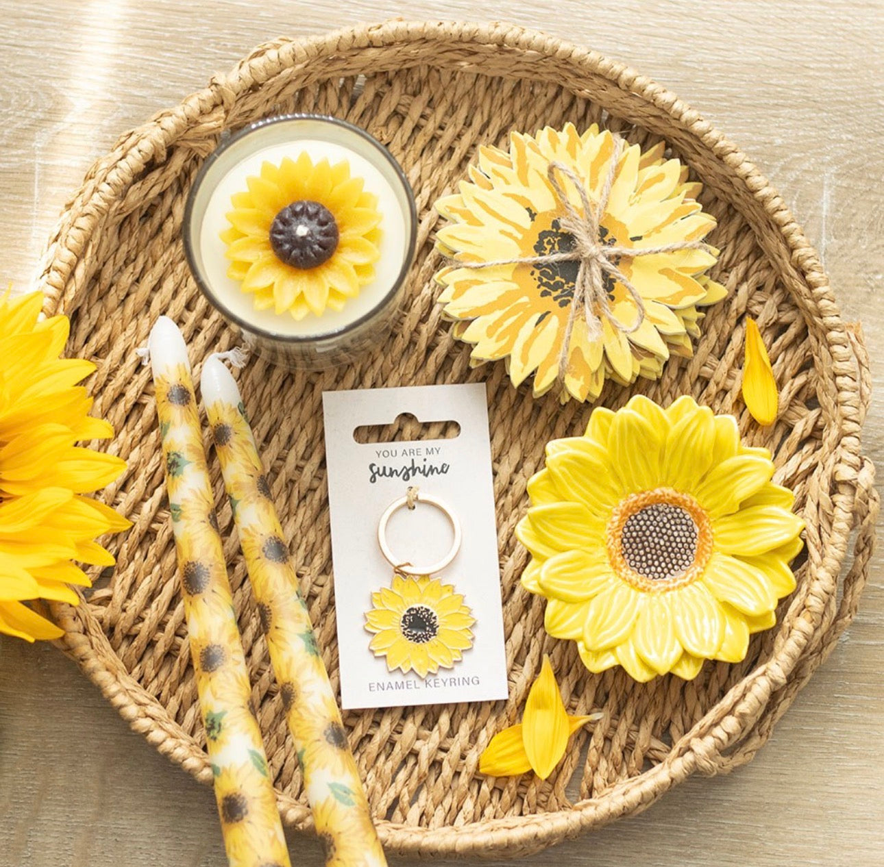 VELA ERES MI SOL CON GIRASOL 3D