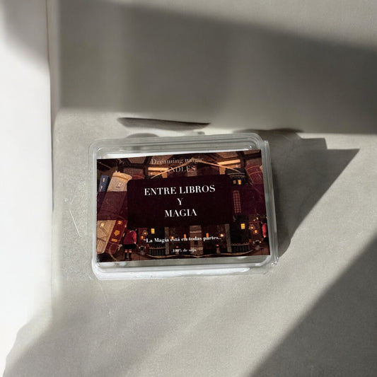 Wax Melt XXL- Entre libros y magia