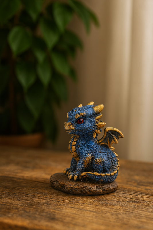 Figuras Dragón Colección Mundo de Dragones Bebé Cristal